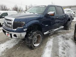 Salvage trucks for sale at Walton, KY auction: 2013 Ford F150 Supercrew