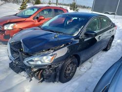 Salvage cars for sale from Copart Elmsdale, NS: 2018 Nissan Sentra S