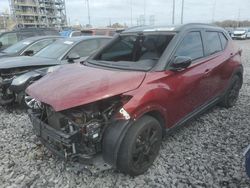 Salvage cars for sale at New Orleans, LA auction: 2021 Nissan Kicks SR