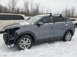 Salvage cars for sale at Leroy, NY auction: 2021 Hyundai Tucson SE