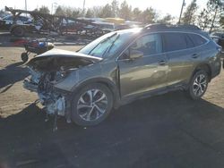 Salvage cars for sale at Denver, CO auction: 2020 Subaru Outback Limited