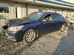 Salvage cars for sale at Earlington, KY auction: 2015 Honda Accord EXL