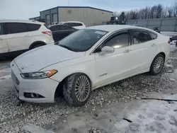 Ford salvage cars for sale: 2014 Ford Fusion Titanium HEV