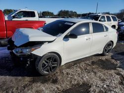 Salvage cars for sale at East Granby, CT auction: 2021 KIA Forte GT Line