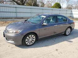 Salvage cars for sale at Savannah, GA auction: 2015 Honda Accord EXL