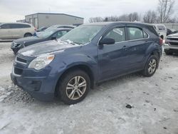 Salvage cars for sale at Wayland, MI auction: 2013 Chevrolet Equinox LS