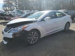 Salvage cars for sale at Glassboro, NJ auction: 2015 Hyundai Azera