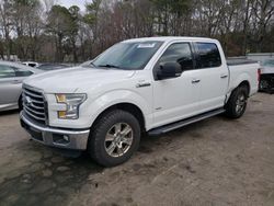 Salvage trucks for sale at Austell, GA auction: 2015 Ford F150 Supercrew