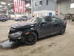 Salvage cars for sale at Blaine, MN auction: 2019 Honda Civic Sport