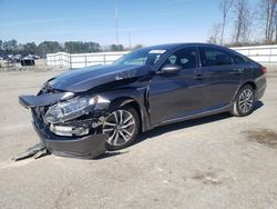 Salvage cars for sale at Dunn, NC auction: 2020 Honda Accord Hybrid EXL