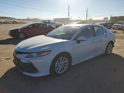 Salvage cars for sale at Colorado Springs, CO auction: 2024 Toyota Camry LE