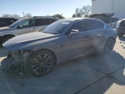 Salvage cars for sale at Sacramento, CA auction: 2024 Lexus IS 350 F Sport Design