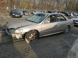 Salvage cars for sale from Copart Baltimore, MD: 2001 Honda Accord EX