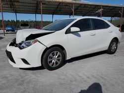 Salvage cars for sale at Cartersville, GA auction: 2015 Toyota Corolla L