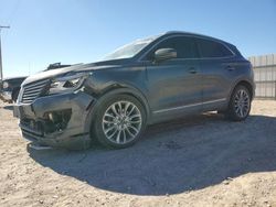 Salvage cars for sale at Andrews, TX auction: 2018 Lincoln MKC Reserve