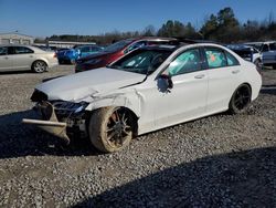 Salvage cars for sale at Memphis, TN auction: 2019 Mercedes-Benz C300