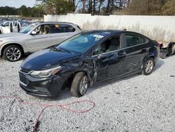 Salvage cars for sale at Fairburn, GA auction: 2017 Chevrolet Cruze LT