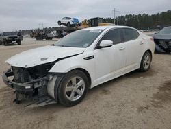 Salvage cars for sale at Greenwell Springs, LA auction: 2015 KIA Optima LX