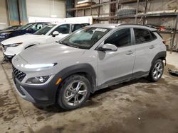 Salvage cars for sale at Eldridge, IA auction: 2022 Hyundai Kona SEL