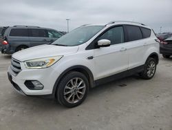 Salvage cars for sale at Wilmer, TX auction: 2017 Ford Escape Titanium