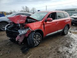 Mitsubishi salvage cars for sale: 2019 Mitsubishi Outlander SE