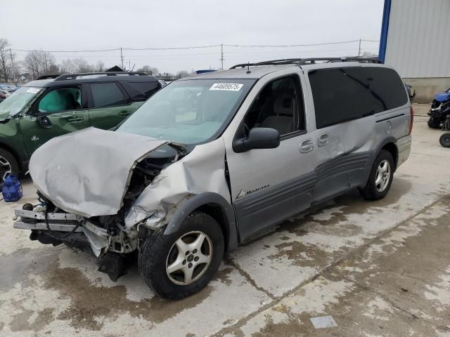 2001 Pontiac Montana Luxury