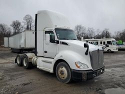 Salvage trucks for sale at Ellwood City, PA auction: 2015 Kenworth T680 Semi Truck