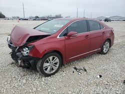 Salvage cars for sale at Temple, TX auction: 2011 Lexus HS 250H