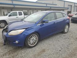 Salvage cars for sale at Earlington, KY auction: 2012 Ford Focus SEL