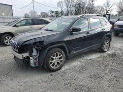 Salvage cars for sale at Gastonia, NC auction: 2017 Jeep Cherokee Latitude