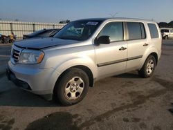 Salvage cars for sale at Dunn, NC auction: 2012 Honda Pilot LX