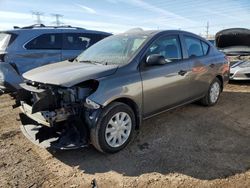 Salvage cars for sale at Elgin, IL auction: 2015 Nissan Versa S