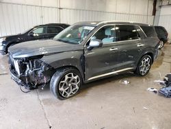 Salvage cars for sale at Franklin, WI auction: 2021 Hyundai Palisade Calligraphy