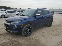 Salvage cars for sale at Harleyville, SC auction: 2022 Chevrolet Trailblazer Active