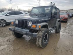 Jeep salvage cars for sale: 2005 Jeep Wrangler / TJ SE