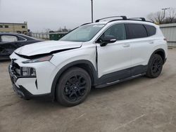 Salvage cars for sale at Wilmer, TX auction: 2022 Hyundai Santa FE SEL