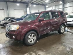 Salvage cars for sale at Ham Lake, MN auction: 2009 Honda Pilot EXL