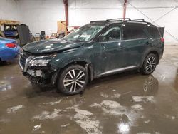 Salvage cars for sale at Center Rutland, VT auction: 2024 Nissan Pathfinder Platinum