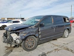 Salvage cars for sale at Grand Prairie, TX auction: 2016 Dodge Grand Caravan SE