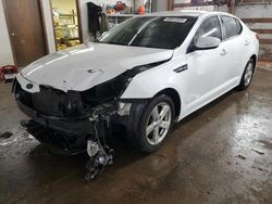 KIA Optima salvage cars for sale: 2015 KIA Optima LX