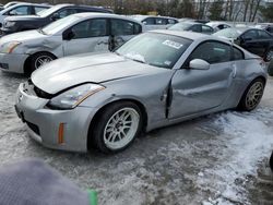 Salvage cars for sale at North Billerica, MA auction: 2003 Nissan 350Z Coupe