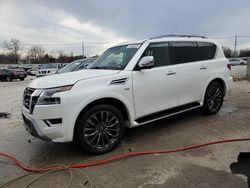 Salvage cars for sale at Lawrenceburg, KY auction: 2021 Nissan Armada Platinum