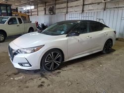 Salvage cars for sale at Chicago Heights, IL auction: 2020 Nissan Sentra SR