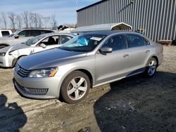 Volkswagen salvage cars for sale: 2013 Volkswagen Passat SE