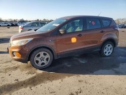 Salvage cars for sale at Fredericksburg, VA auction: 2017 Ford Escape S