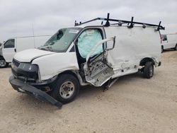 Salvage trucks for sale at San Antonio, TX auction: 2021 Chevrolet Express G2500