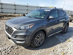 Salvage cars for sale at Cahokia Heights, IL auction: 2019 Hyundai Tucson Limited