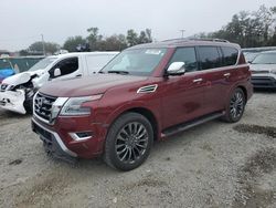 Nissan Armada salvage cars for sale: 2024 Nissan Armada Platinum