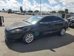 Salvage cars for sale at Miami, FL auction: 2014 Dodge Dart SXT