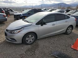 Vehiculos salvage en venta de Copart Magna, UT: 2017 Chevrolet Cruze LS